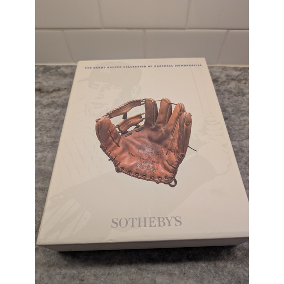 Other - 1999 SOTHEBY'S BARRY HALPER COLLECTION OF BASEBALL MEMORABILIA‎  3 BOOKS in set